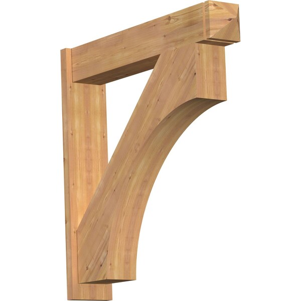Ekena Millwork Westlake Arts & Crafts Smooth Outlooker, Western Red Cedar, 7 1/2"W x 40"D x 40"H OUT08X40X40WTL03SWR - main